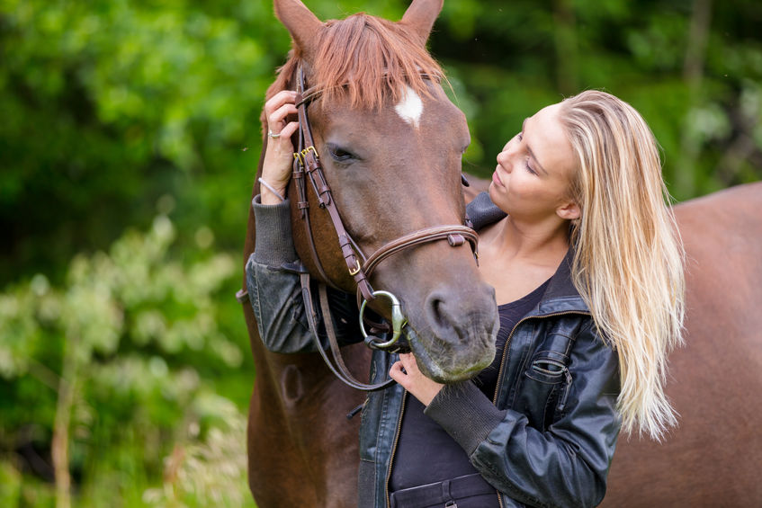 horse and owner